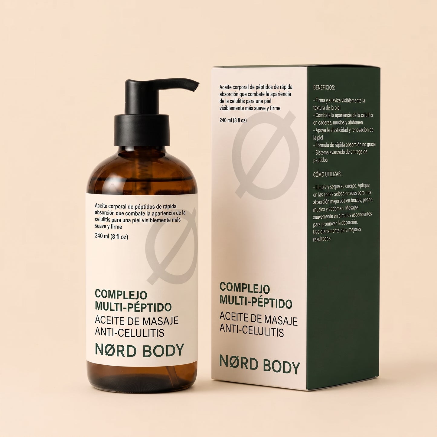 NØRD BODY – Aceite Corporal Anticelulitis y Antiflacidez