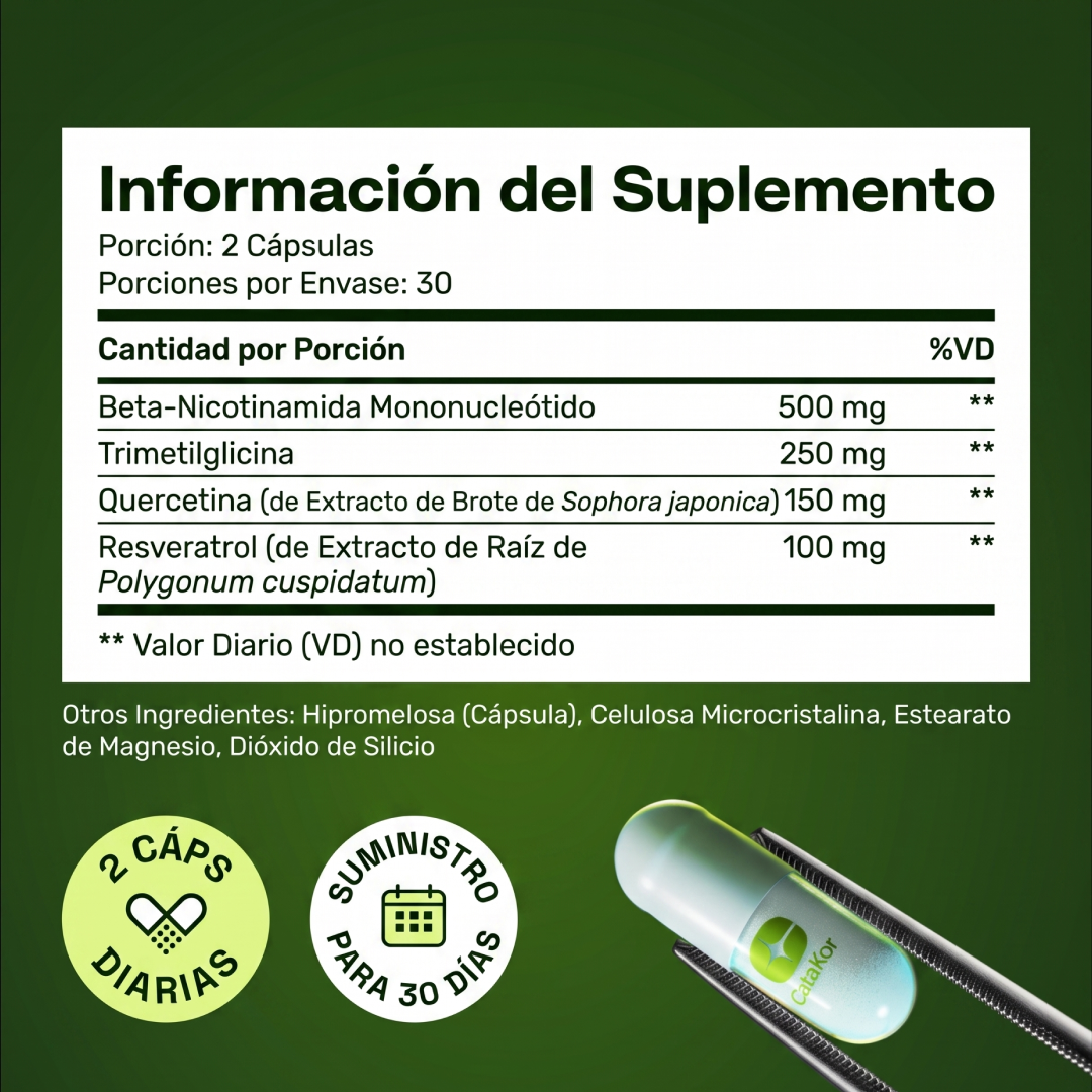 NMN | Suplemento NAD Anti-Age